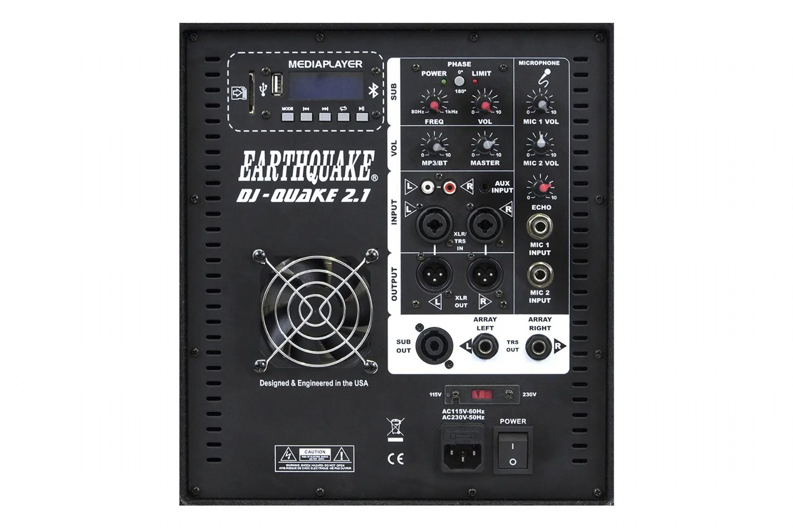 Högtalare Earthquake DJ Quake 2.1 ARRAY PRO V2 aktiv