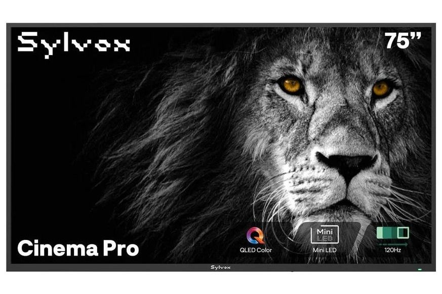 TV-apparater Sylvox Cinema Pro 4K 120Hz Helio QLED 75 tum
