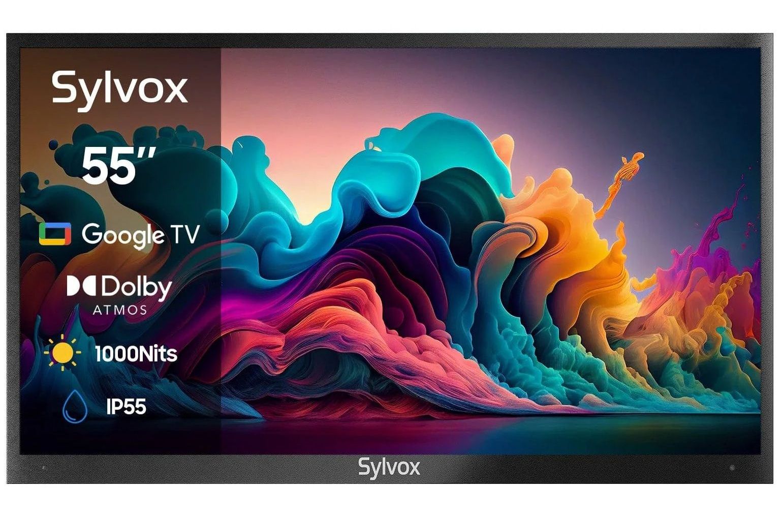 TV-apparater Sylvox Pergola Pro QLED 55 tum Utomhus TV