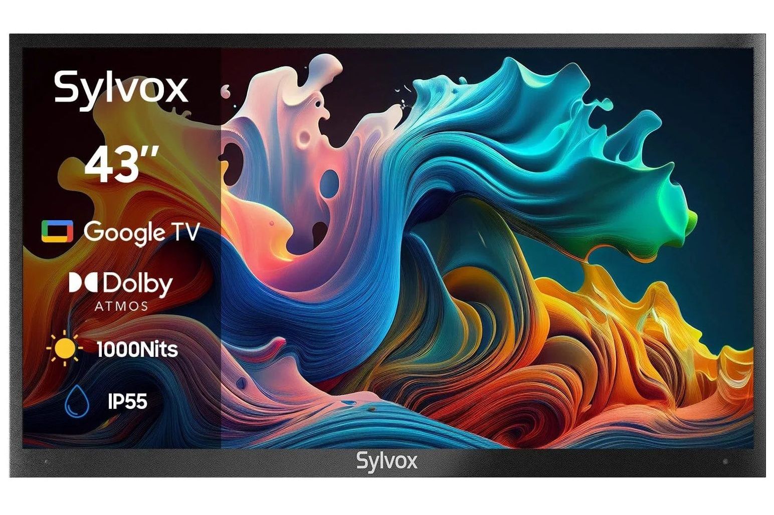 TV-apparater Sylvox Pergola Pro QLED 43 tum Utomhus TV