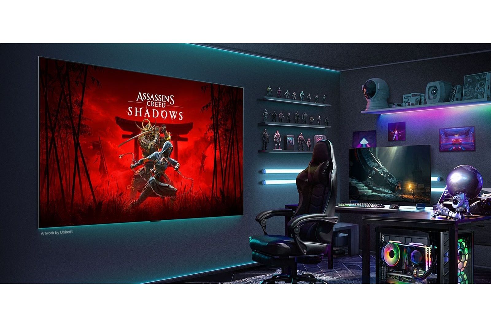 TV-apparater LG OLED77G64LW evo AI G6 med väggfäste