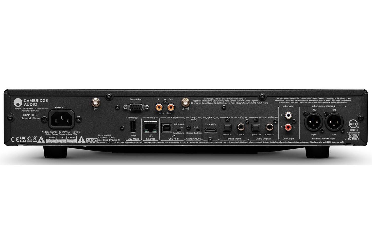 Blu-Ray/Mediaspelare Cambridge Audio CXN100 SE musikstreamer