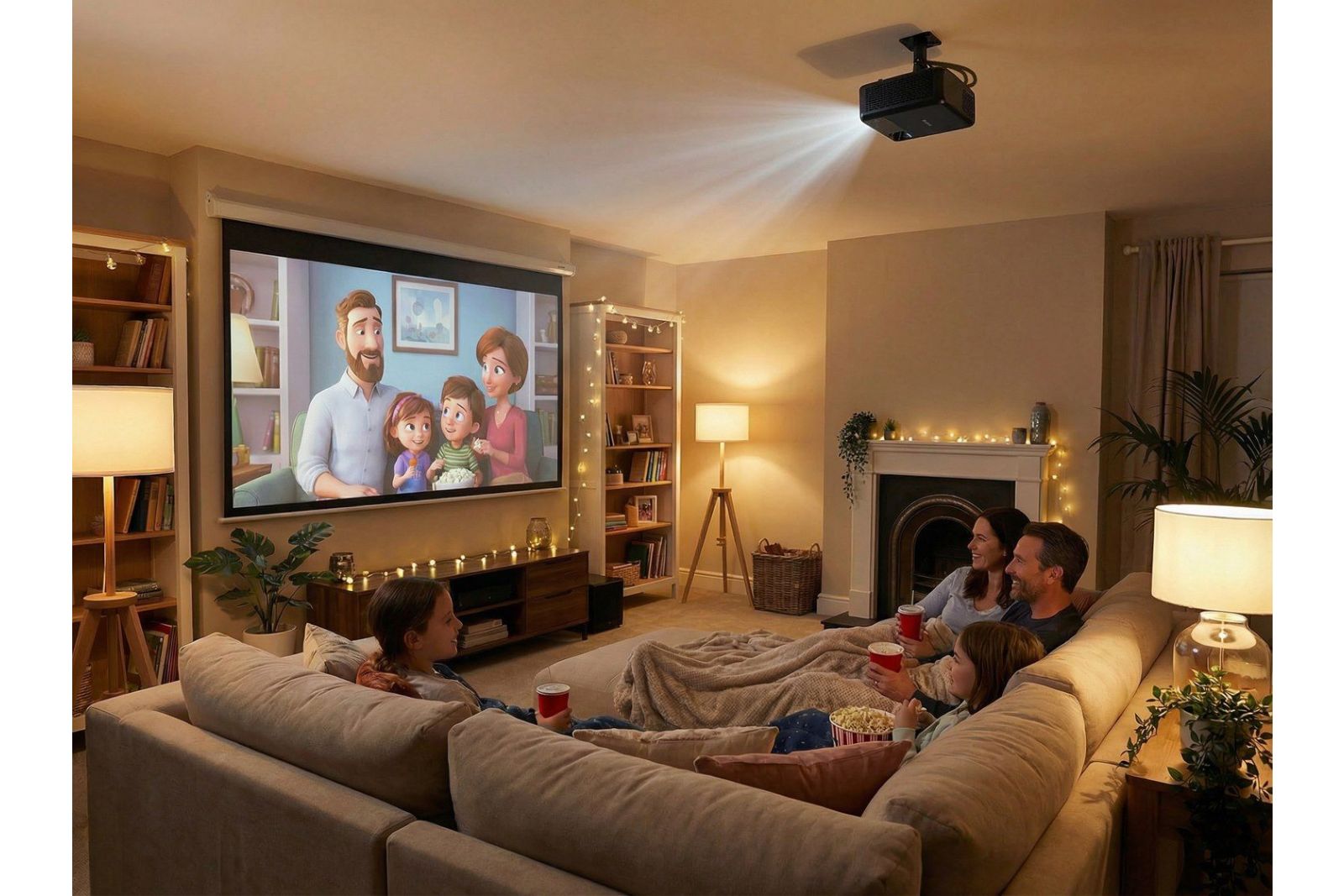 Projektorer Optoma HZ41 HDR Full-HD Laserprojektor