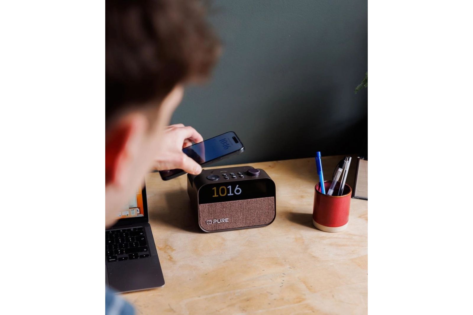 Bluetooth högtalare Pure Audio Moment Charge klockradio