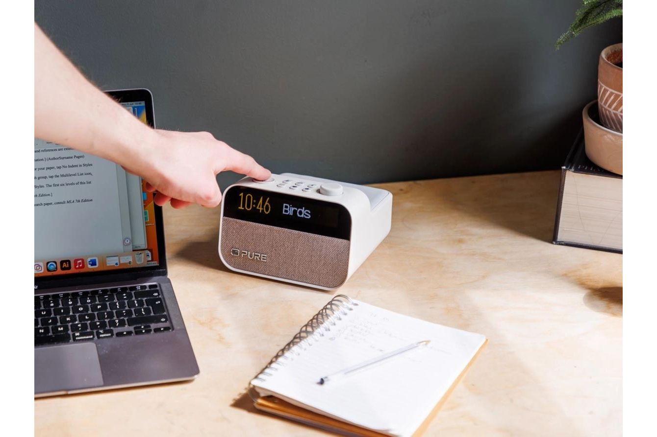 Bluetooth högtalare Pure Audio Moment Charge klockradio