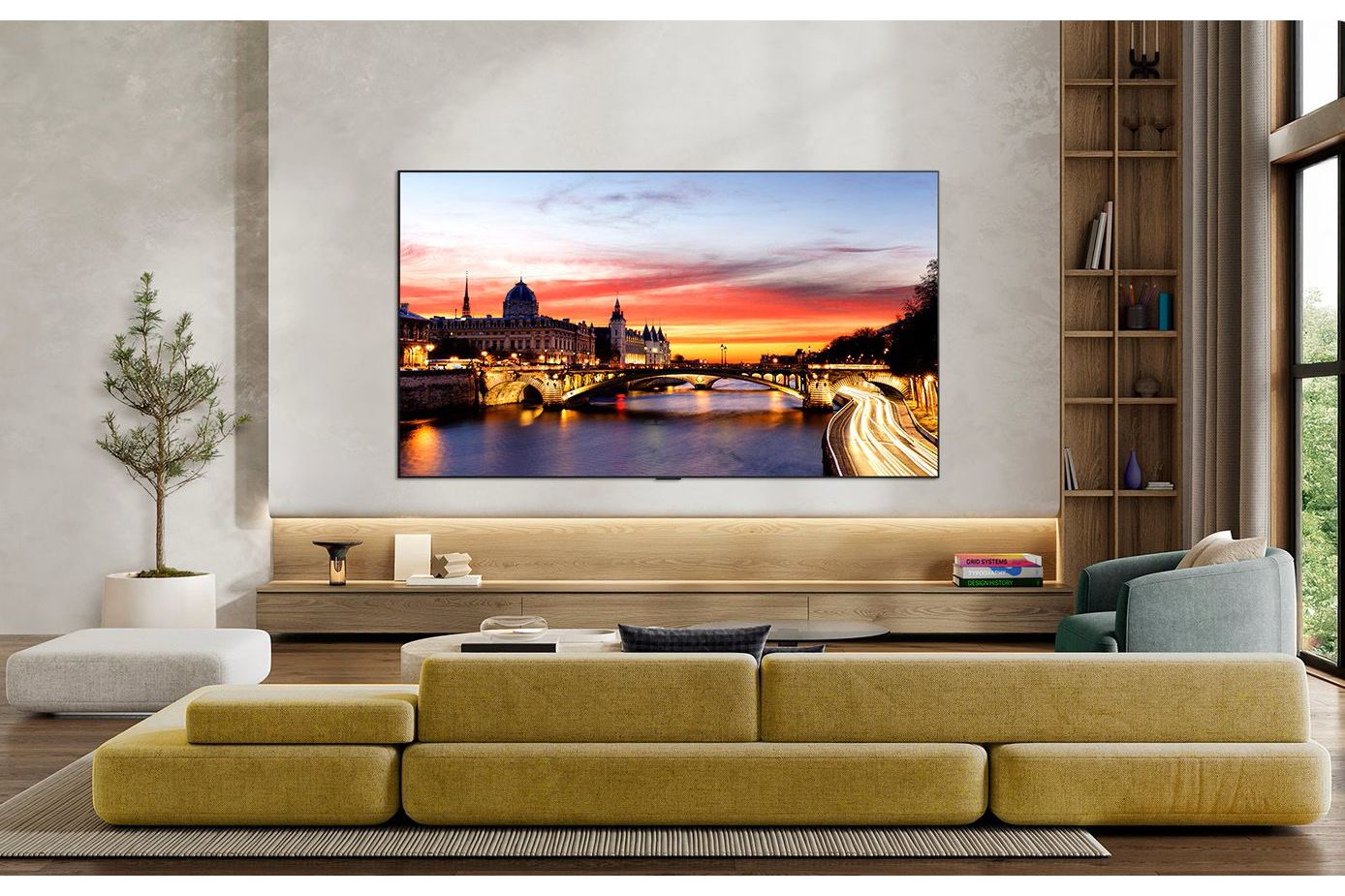 TV-apparater LG OLED77C64LA evo AI 4K Smart TV 2026