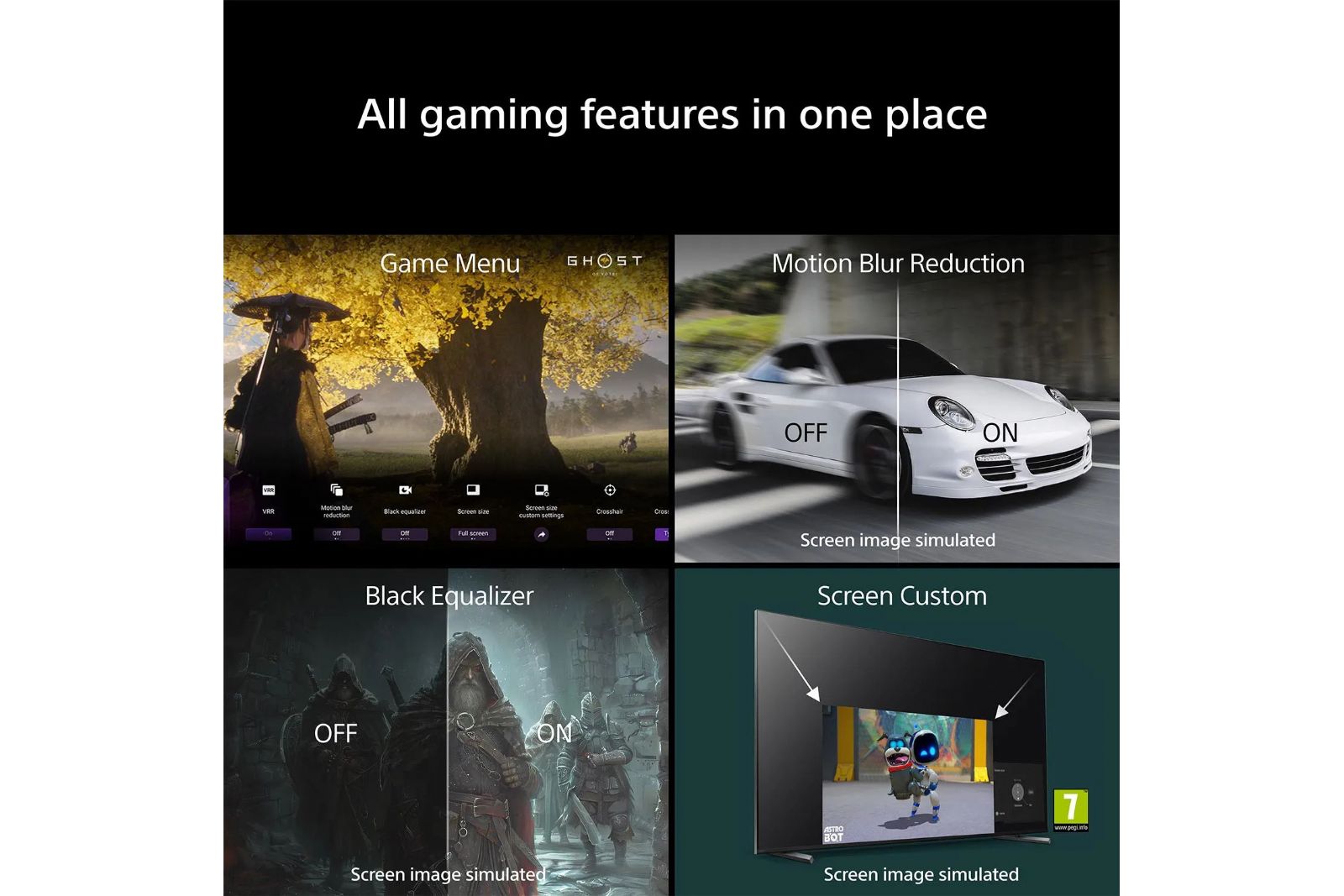 TV-apparater Sony Bravia 7 II 98 tum 4K True RGB Smart-TV