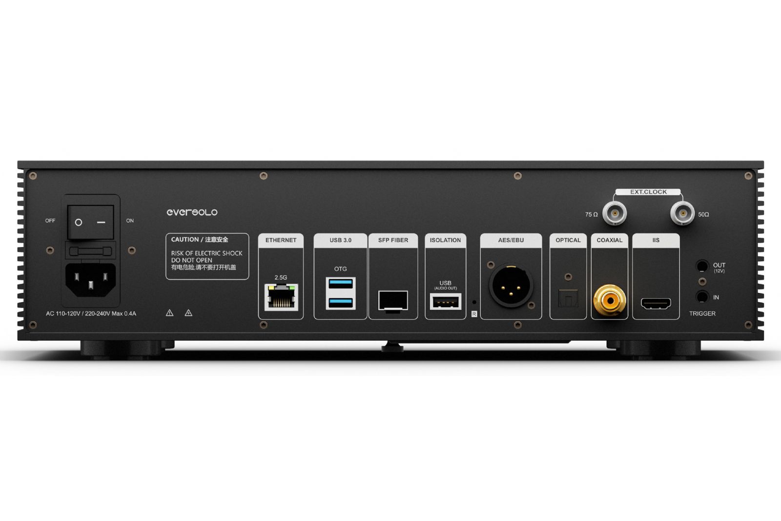 Blu-Ray/Mediaspelare EverSolo T10 Streamingtransport