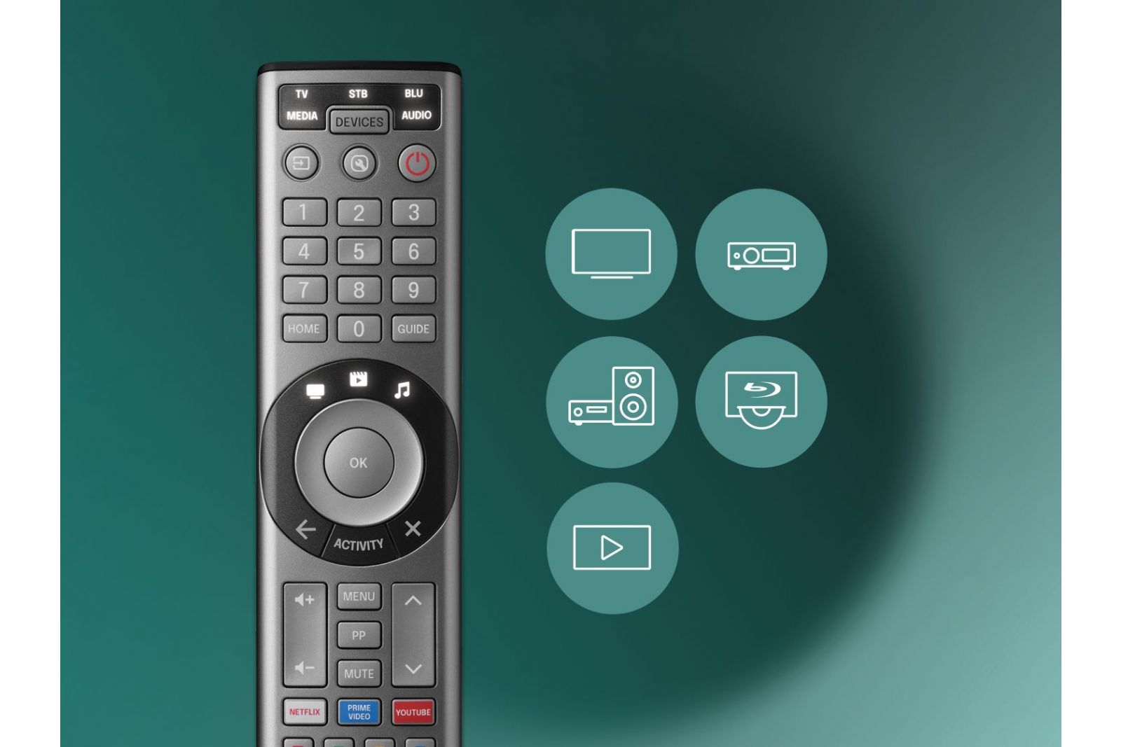 Tillbehör One For All URC 7956 Smart Control Pro 5