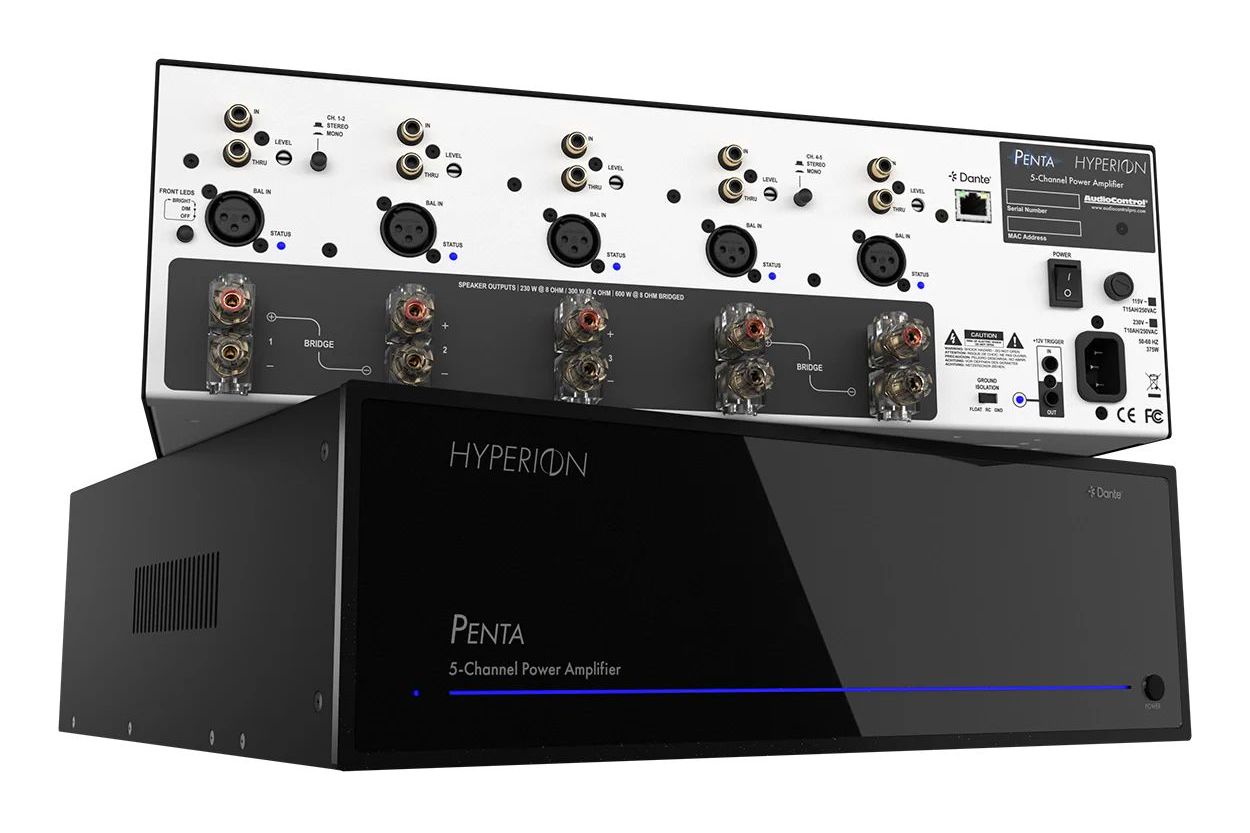 Förstärkare Hyperion Penta 5-kanals Klass-H hembioslutsteg