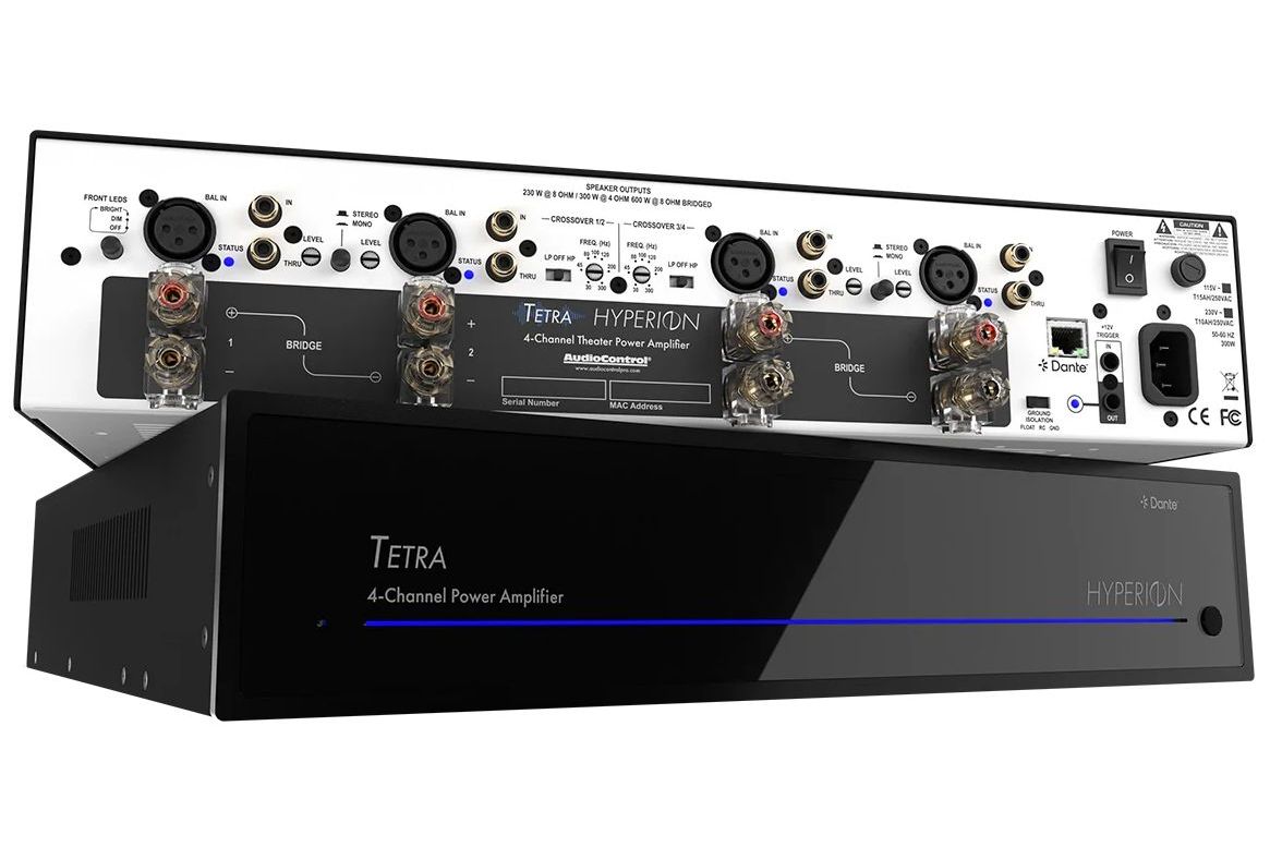Förstärkare Hyperion Tetra 4-kanals Klass-H hembioslutsteg