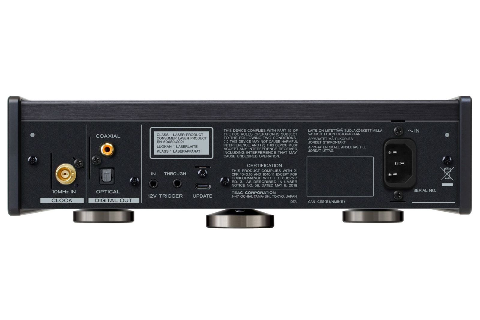 Blu-Ray/Mediaspelare Teac PD-507T CD Transport