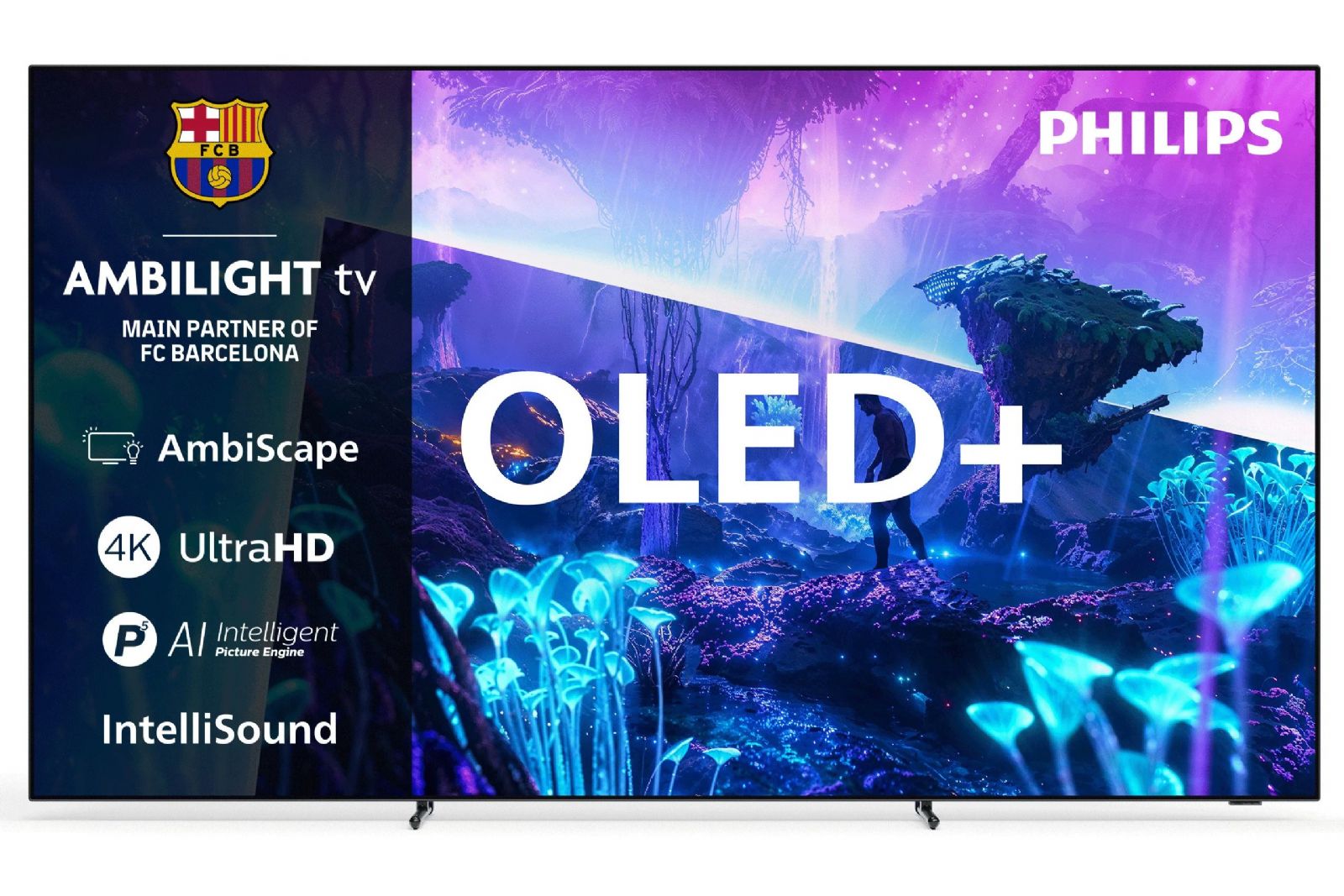 TV-apparater Philips 77OLED951 OLED+ Ambilight Smart TV